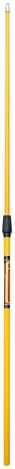 HUB City Industries 4-8ft Aluminum Extension Pole Extendable Cleaning Tool
