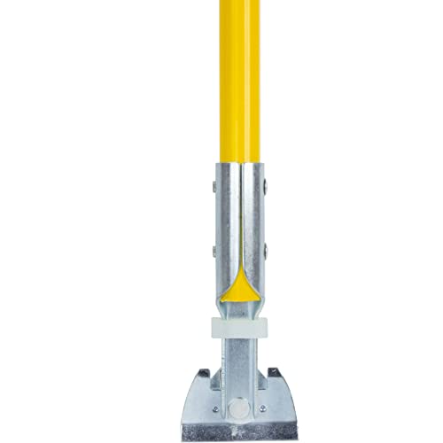 Spartan Jaw Clamp Dust Mop Handle 12-Piece Yellow Set