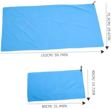 HD Sky-Blue Adorable Beach Towel