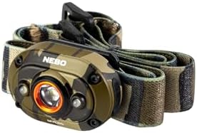 NEBO MYCRO Rechargeable LED Headlamp IPX4 Water Resistant 400 Lumen with Turbo Mode