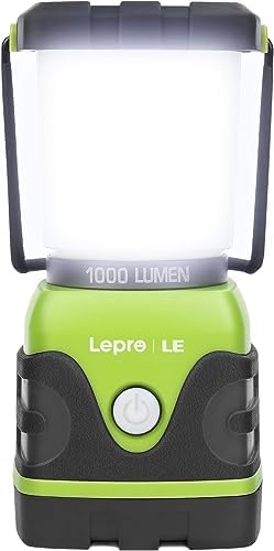 Lighting EVER 1000LM LED Camping Lantern - Waterproof Bright and Portable