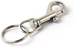 KEY-BAK Large Bolt Snap Key Chain - Chrome