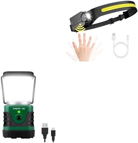Lighting EVER Lepro Bundle 1000LM camping lantern 4400mAh power bank
