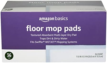 10-Piece Dry Floor Mop Pads 36 Count
