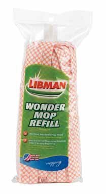 Libman 02001 Wonder Mop Refill Safe Effective Clean