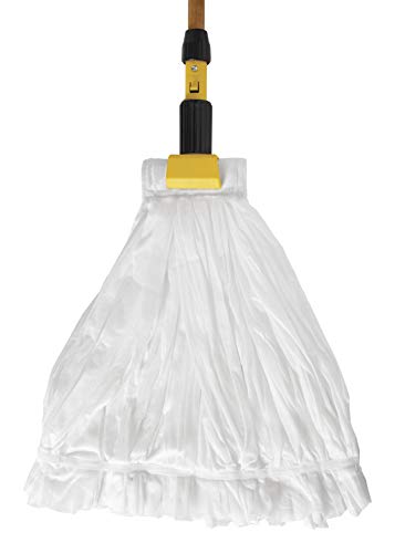 rubbermaid commercial large disposable mop head - white