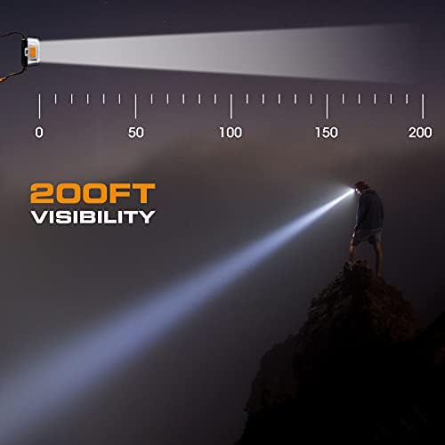 EverBrite LED Headlamp - 4 Lighting Modes 5 Pack