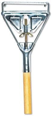 Quick Change Metal Head Mop Handle for Wood Mops
