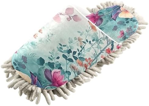 Watercolor Flower Kitchen Cleaning Slippers