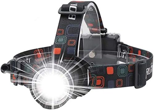 1000 Lumens Headlamp Black