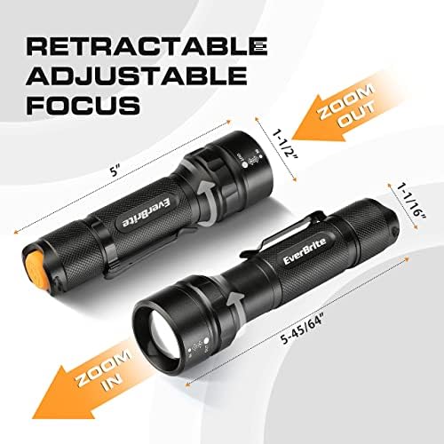 EverBrite 2-in-1 Aluminum LED Headlamp 4 Lighting Modes