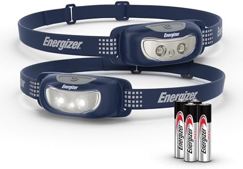 Energizer Universal LED Headlamp Bright Durable for Outdoors