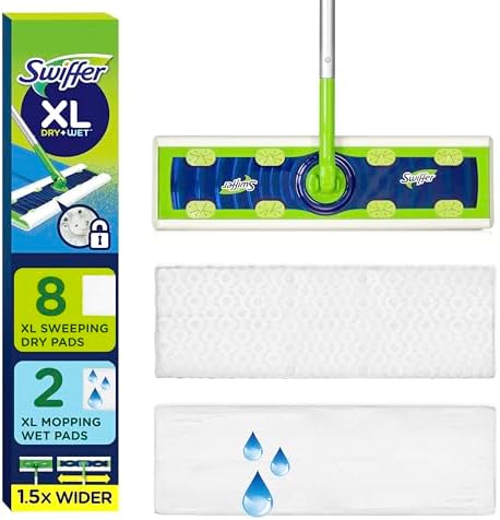 10-Piece Swiffer Sweep Mop XL Set for Deep Cleaning