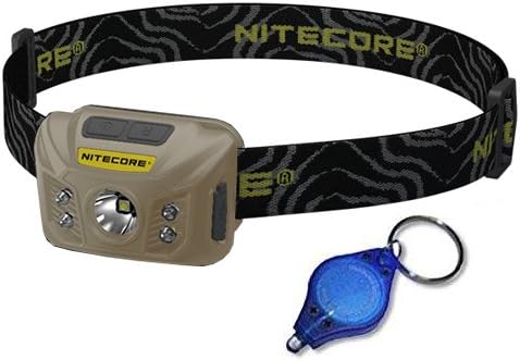 Nitecore NU30 Headlamp with Keychain 400 Lumens Lightweight