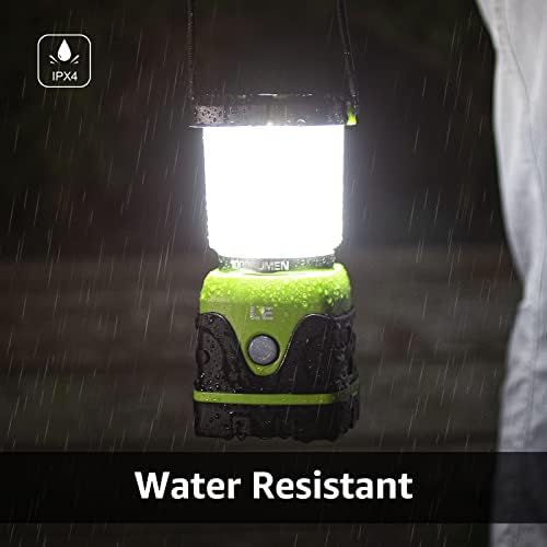 Lighting EVER Rechargeable LED Headlamp Lantern Bundle