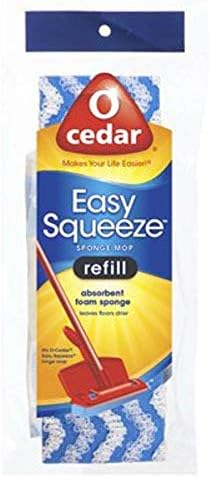 O-Cedar Cell Sponge Mop Refill Assorted