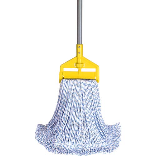60 Fiberglass Wet Mop Handle Heavy Duty Gray