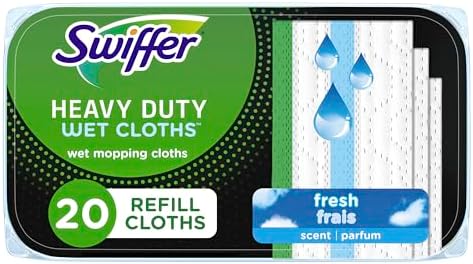 Swiffer Wipe n Clean Wet Padding Mop 20 ct