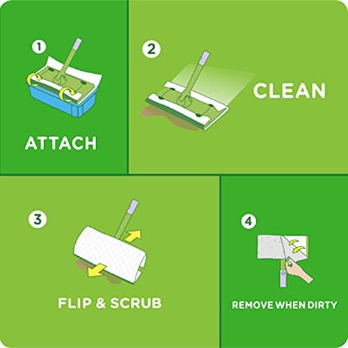 Swiffer Wet Mopping Pad Refills 4 Pack