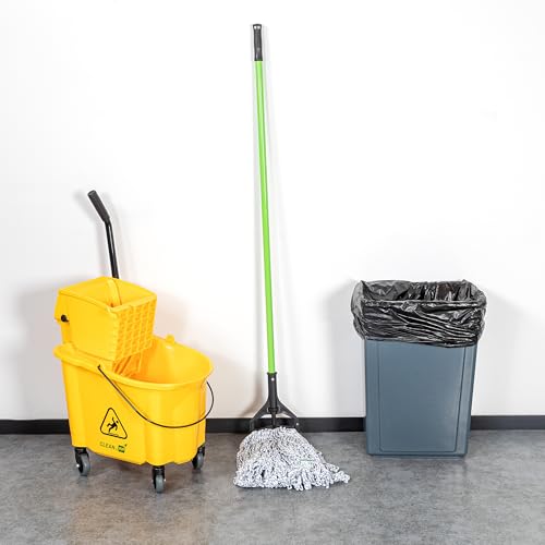 Professional 60 in Wet Mop Handle - Easy to Clean Durable