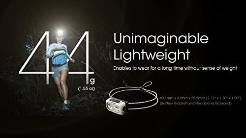 Nitecore NU21 Lightweight Headlamp 360 Lumen Rechargeable
