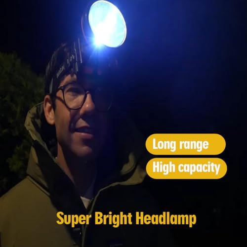 Rechargeable LED Spotlight for Large Outdoor Use