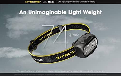 Nitecore UT27 Dual Beam Elite Headlamp PRO