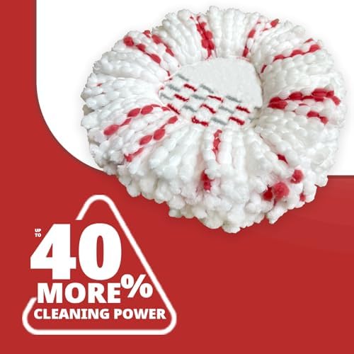 Koolstuffs Spin Mop Heads - 2-Pack with 40 More Power