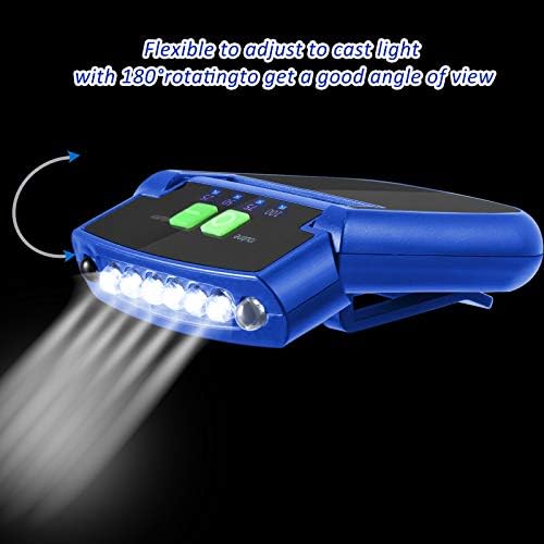 Mudder Rechargeable LED Cap Lights