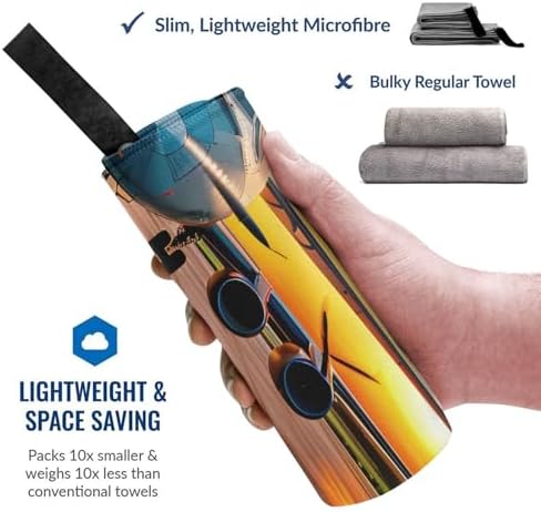 Aircraft Plane Sunset Quick Dry Towel