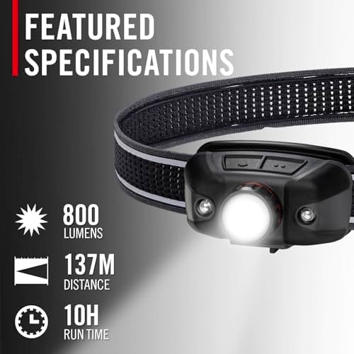 Coast FLX40R 800 LUMINOUS LED Headlamp