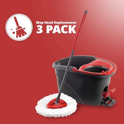 3-Piece Mop Head Replacement for EasyWring 1 Tank System