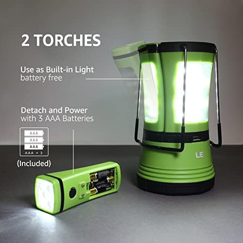 Lightning EVERRechargeable LED Camping Lantern Everything You Need for a Bright Evening
