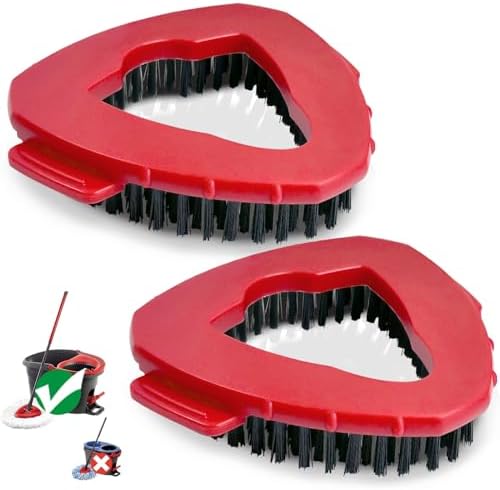 10-Inch Spin Mop Scrub Brush Head