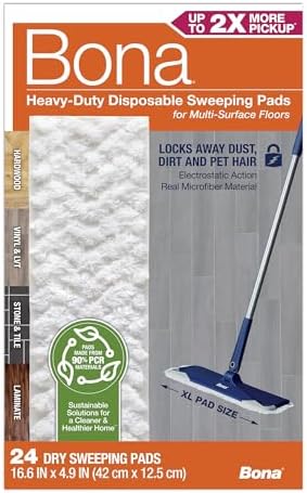 Bona Sweeping Pads for Multi-Surface Floors