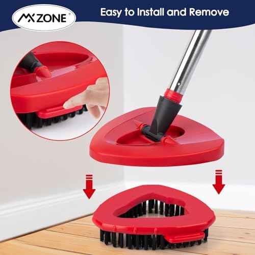 Sturdy Bristle scrub brush replacement for bathroom and kitchen tiles