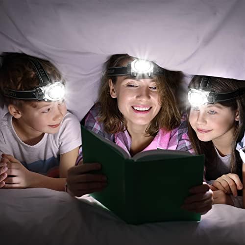 EverBrite 5-Pack LED Headlamps with 4 Modes