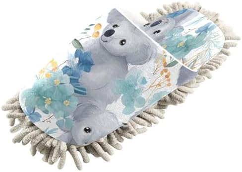 Microfiber Slippers House Cleaning - Ultra Comfy Soft Washable for MenWomen