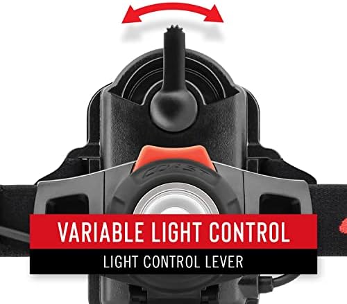 Coast HL7 330 Lumen Focusing LED Headlamp with TWIST FOCUS Black