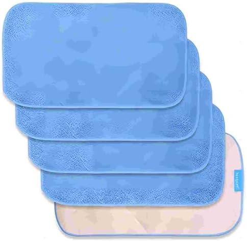 KEEPOW Microfiber Mop Refill Double Sides for Wet Dry Washable Professional Use