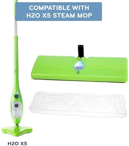 H2O MOP X5 Extra Large Mop Head For Deep Cleaning