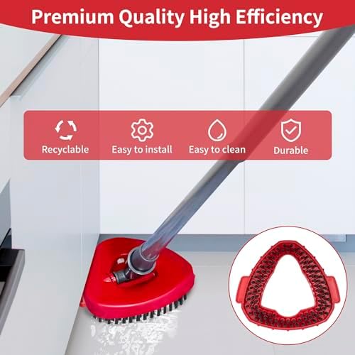 Premium scrub brush for O Cedar spin mops