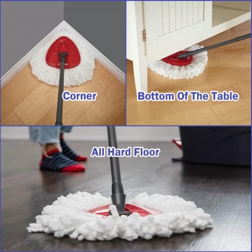 Higfra Spin Mop Refill Set