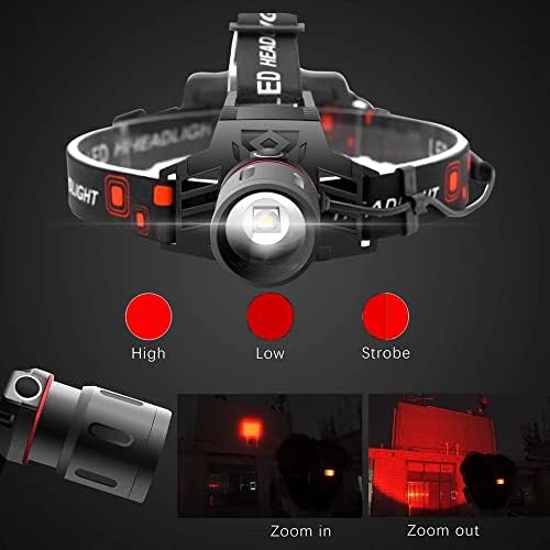 WINDFIRE Red Light Headlamp