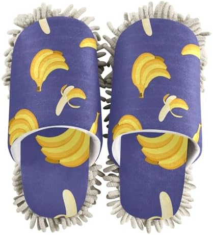 Ergonomic Washable Mop Slippers for Effortless Floor Cleaning