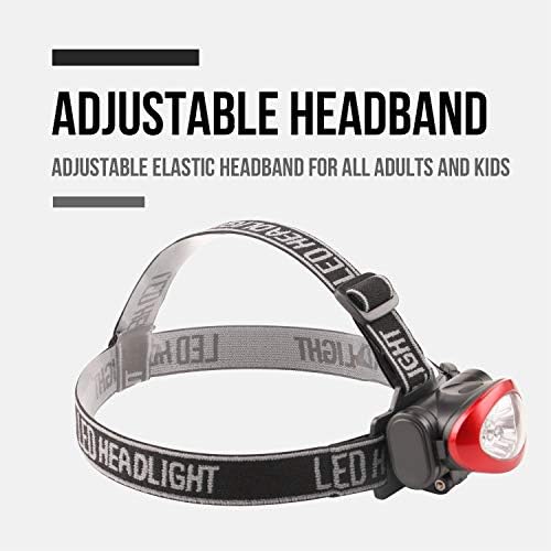 12 LED 3 Modes Portable Headlamp for Camping Hiking