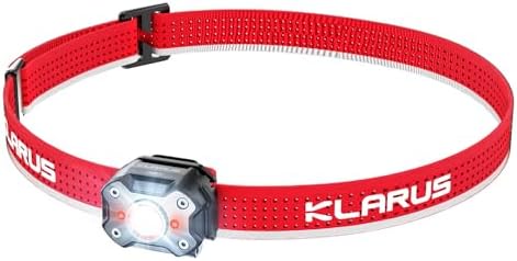 KLARUS HM3 670 Lumens Headlamp with Warning Light