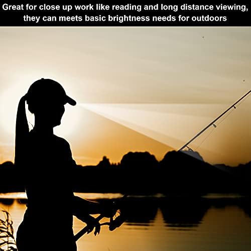 2-Piece LED Baseball Cap with Rechargeable Battery for Outdoor Use