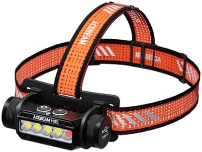 Acebeam H35 2600 Lumens Dual Light Source Headlamp