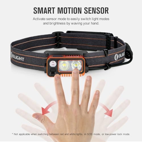 OLIGHT Array 2 Pro 1500 Lumens Headlamp with Red Light Option